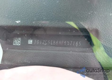 2010 Chevrolet Malibu Lt из США, поврежденный, VIN 1G1ZC5EB6AF137165